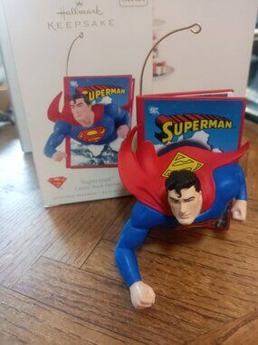 Hallmark Keepsake Series Superman Comic Book Heroes Christmas Ornament - 2008